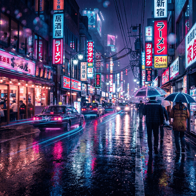 City Night - Cyberpunk Neon