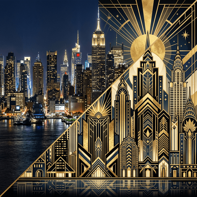 Art Deco style example