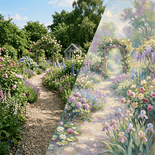 Monet Impressionism style example